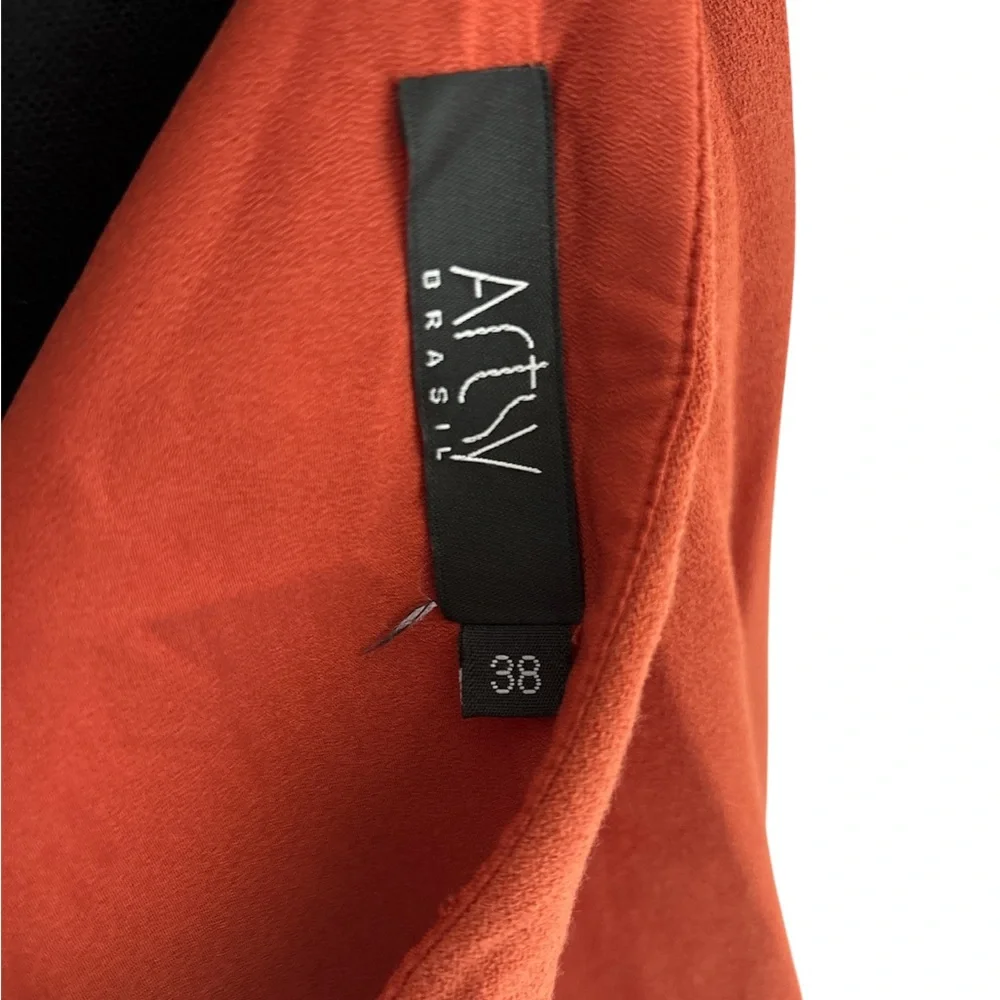 Elegant Orange Jumpsuit - Picture 5 of 6
